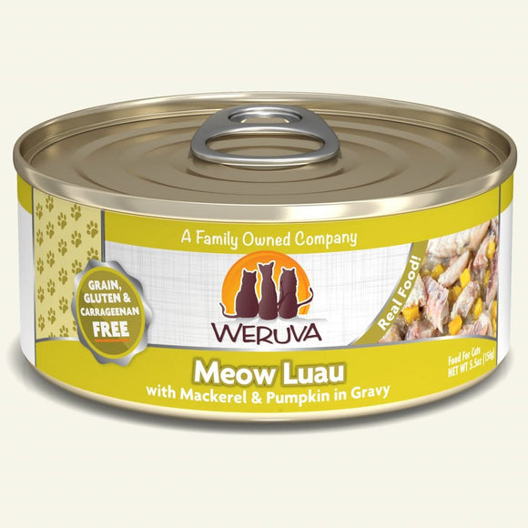 Weruva Meow Luau With Mackerel and Pumpkin Canned Cat Food