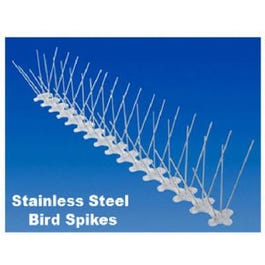 Bird Spike, Stainless Steel/Plastic, 5-In. x 20-Ft.