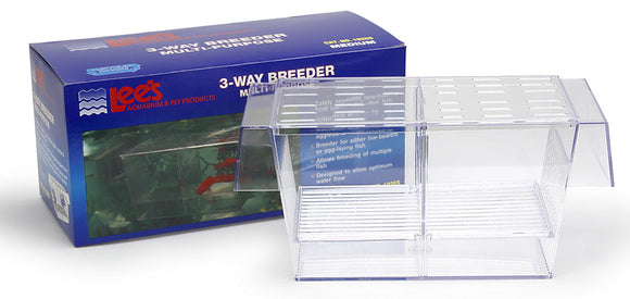 Lee's Aquarium Three-Way/Guppy Breeder, Boxed