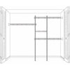 5 to 8-Ft. Shelf & Rod Closet Organizer Kit