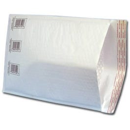 Packer One Bubble Mailer, Peel & Seal, #5, White, 10.5 x 16-In.