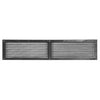 Aluminum Face On Vent, Galvanized, 16 In. x 4 In.