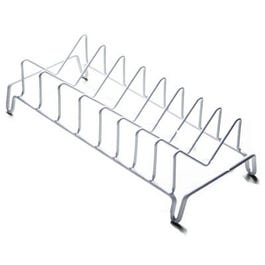 Kitchen Organizer Lid Rack, White Wire, 5.625 x 13-1/4 x 3.375-In.