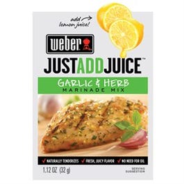 Just Add Juice Garlic & Herb Marinade Mix, 1.12-oz.