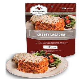 Camp Food, Cheesy Lasagna, 2-Serving Pouch