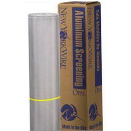 Aluminum Screening Roll, Bright, 28-In. x 100-Ft.