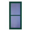 Easy Vent Selection Storm Door, Full-View Glass, Green, 36 x 81-In.