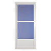 Easy Vent Selection Storm Door, Mid-View Glass, White, 36 x 81-In.