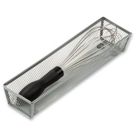 Drawer Organizer, Steel Mesh, 12 x 3 x 2-In.