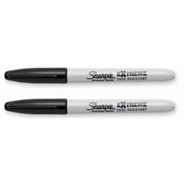 Extreme Sharpie Permanent Marker, Black, 2-Ct.