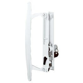 Patio Sliding Door Handle Set, White