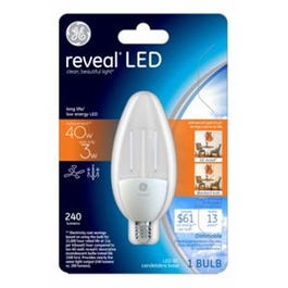 Reveal Light Color Bulb, Clear, 240 Lumens, 3.2-Watt