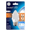 Reveal LED Light Bulb, Clear, 240 Lumens, 3.2-Watts