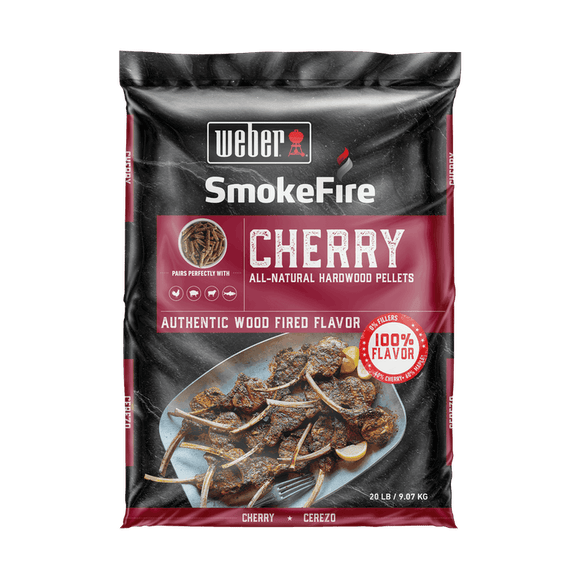 Weber Cherry All-Natural Hardwood Pellets (20 Lb.)