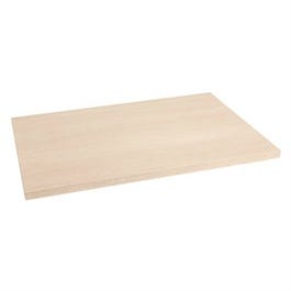 Closet Culture Shelf, White Oak Wood, 16 x 22-In.