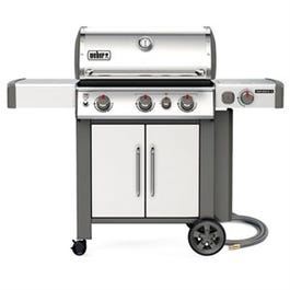 Genesis II S-335 3-Burner Natural Gas Grill, 39,000-BTUs + Side & Sear Burners, Stainless Steel