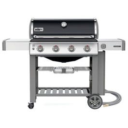 Genesis II E-410 4-Burner Natural Gas Grill, 48,000-BTU, Black