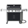 Genesis II E-435 4-Burner Natural Gas Grill, 48,000-BTUs + Side & Sear Burners, Black