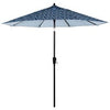 Patio Market Umbrella, Tropics Ocean Fabric, 9-Ft.