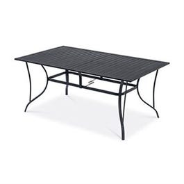 Charleston Slat Patio Dining Table, 64 x 38-In.