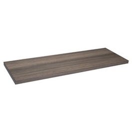 Melamine Shelf, Diamond Ash Finish, 24 x 12 x 5/8-In.