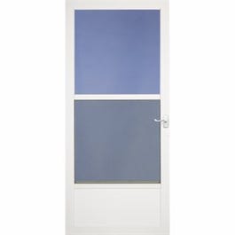 Classic View Storm Door, White, 32 x 80-81-In.