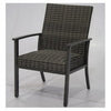 Nantucket Patio Dining Chair, Steel + Woven Fabric