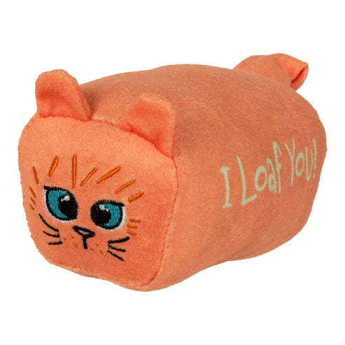 CAITEC Hero Bunny Kickerz Pillow - I Loaf You! Cat Toy