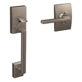 Door Handle, Satin Nickel, Latitude Lever