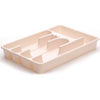 Plastic Cutlery Tray, Bisque