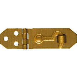 .75 x 2.75-In. Antique Brass Hasp