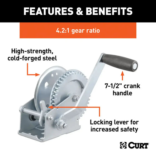 Curt Crank Hand Winch