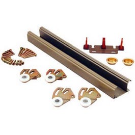 Bypass Door Hardware Set, 3/4 or 1-3/8-In., 5-Ft.