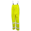 High-Visibility Overalls, Lime Yellow PVC On Polyester, XXXL