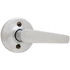 Delta Dummy Lever Lockset, Satin Chrome Finish