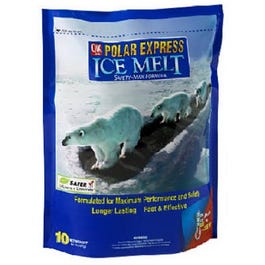 Ice Melt, Time Release Blend, 10-Lb.