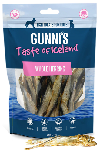 Gunni's Whole Herring Dog Treats