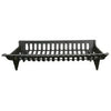 Cast Iron Fireplace Grate, Black, 27-In.