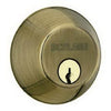 Antique Brass, Double-Cylinder Deadbolt Lock