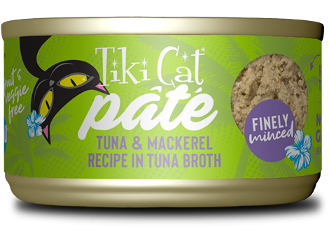 Tiki Cat® Pate Luau Ahi Tuna & Mackerel Pate Wet Cat Food