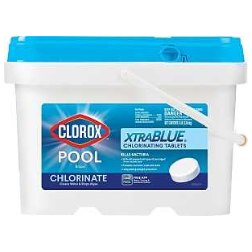 Chlorine tablet container