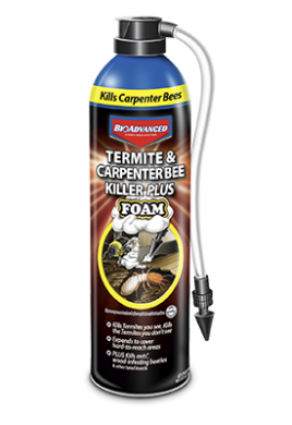 BioAdvanced TERMITE & CARPENTER BEE KILLER PLUS FOAM (18 oz)