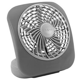 Battery-Powered Personal Fan, 5-In.