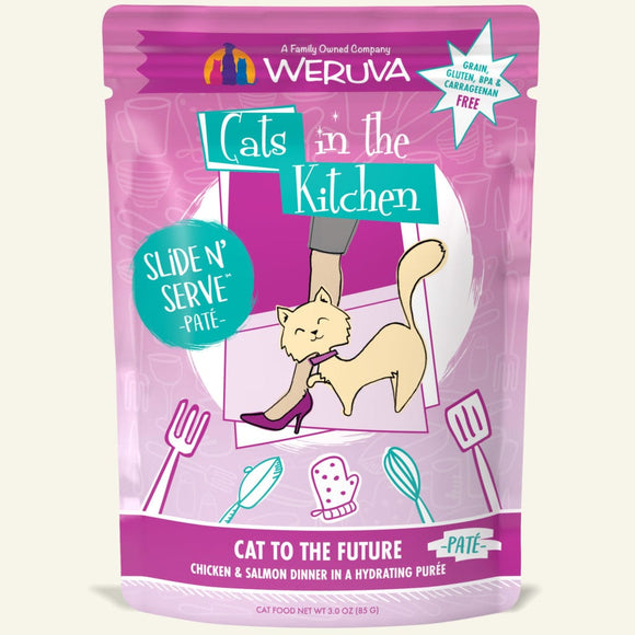 Weruva Cat to The Future Chicken & Salmon Dinner Cat Food (3 oz)