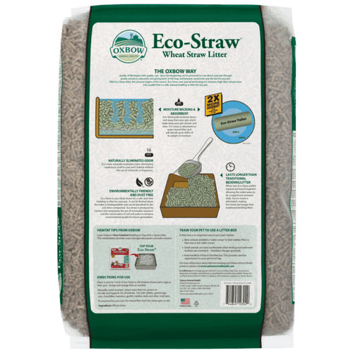 Oxbow Enriched Eco-Straw Litter for Small Animals