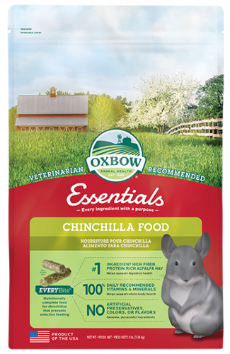 Oxbow Essentials - Chinchilla Food (3 lbs)