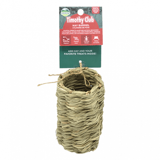 Oxbow Timothy Club Timothy Hay Barrel
