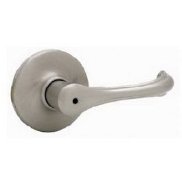 Maximum Security Dorian Reversible Privacy Lever, Satin Nickel