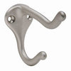 3-In. Satin Nickel Coat & Hat Hook