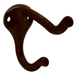 3-In. Bronze Coat & Hat Hook